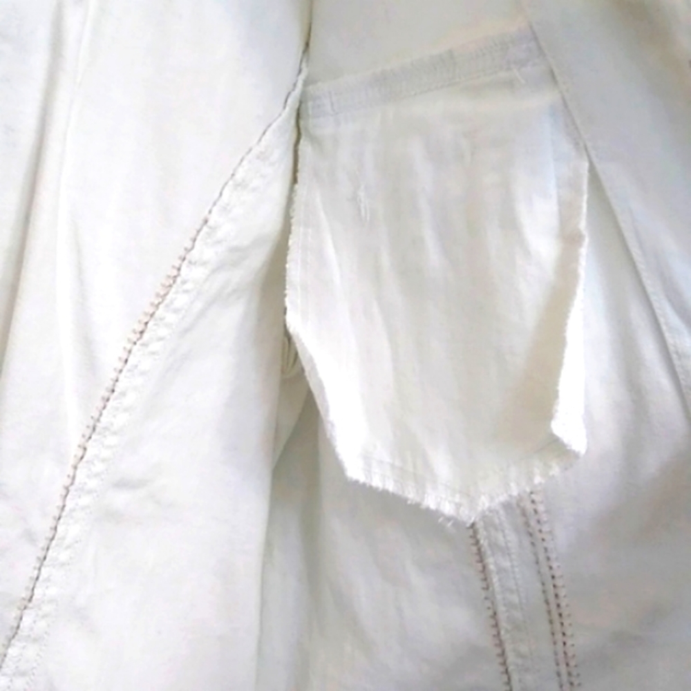 🎉HP🎉Denim & Co. Embroidered Classic Denim Jacket, XL, NWoT - Picture 10 of 10